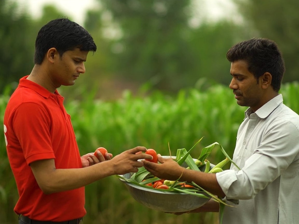 Farmers interacted with LOTS Wholesale Solutions team