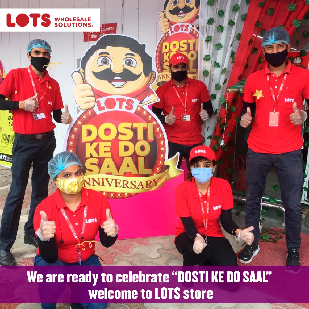 LOTS wholesale solutions celebrates "Dosti ke do saal"
