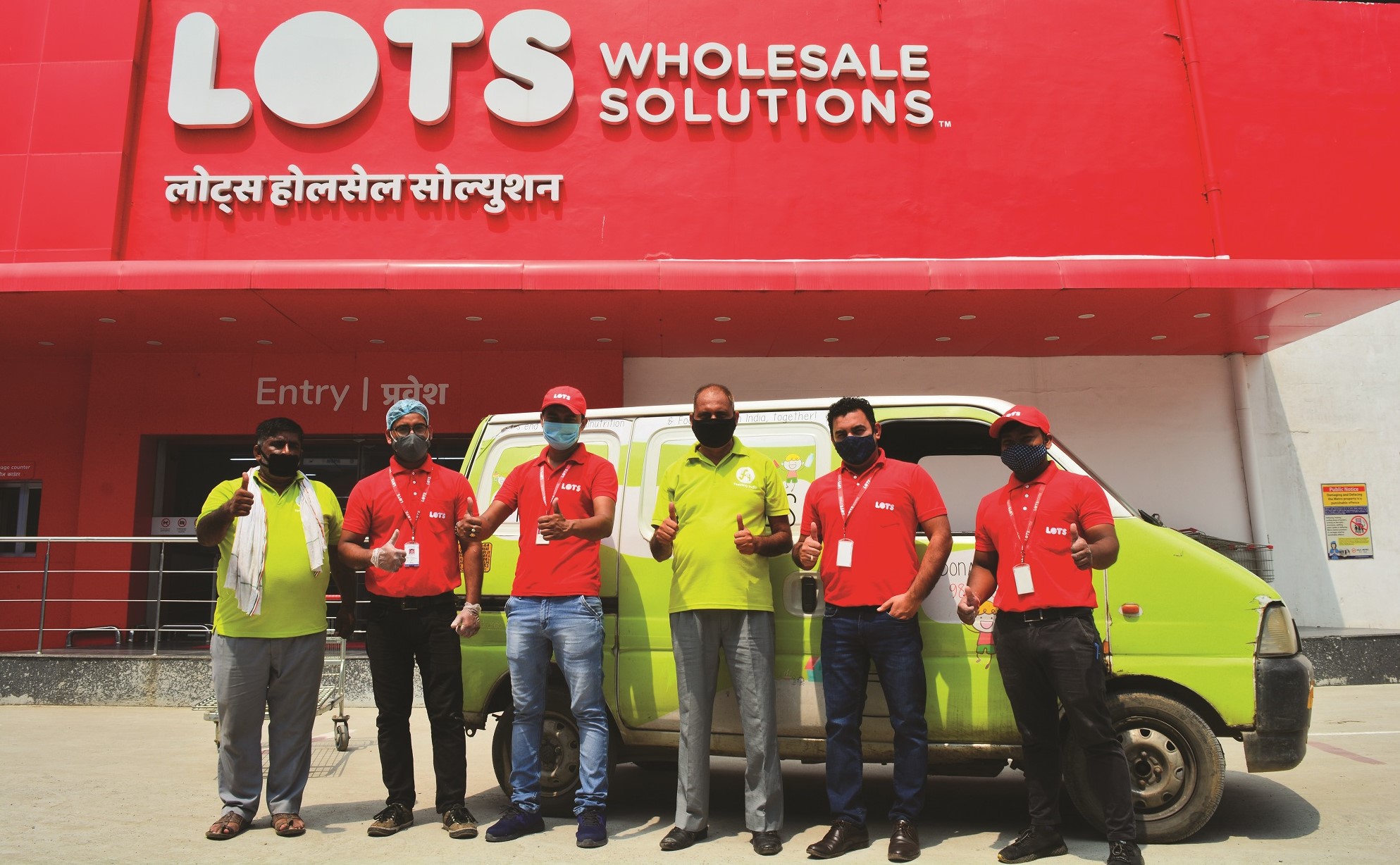 LOTS Wholesale Solutions pledges to fight hunger, partners with Zomato ...